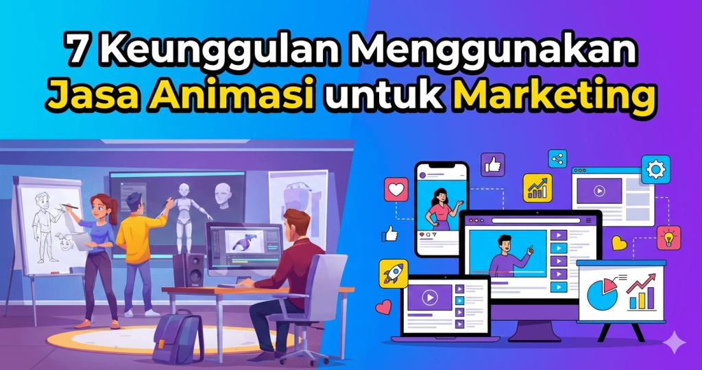 7 Keunggulan Strategis Menggunakan Jasa Animasi untuk Marketing di Era Digital