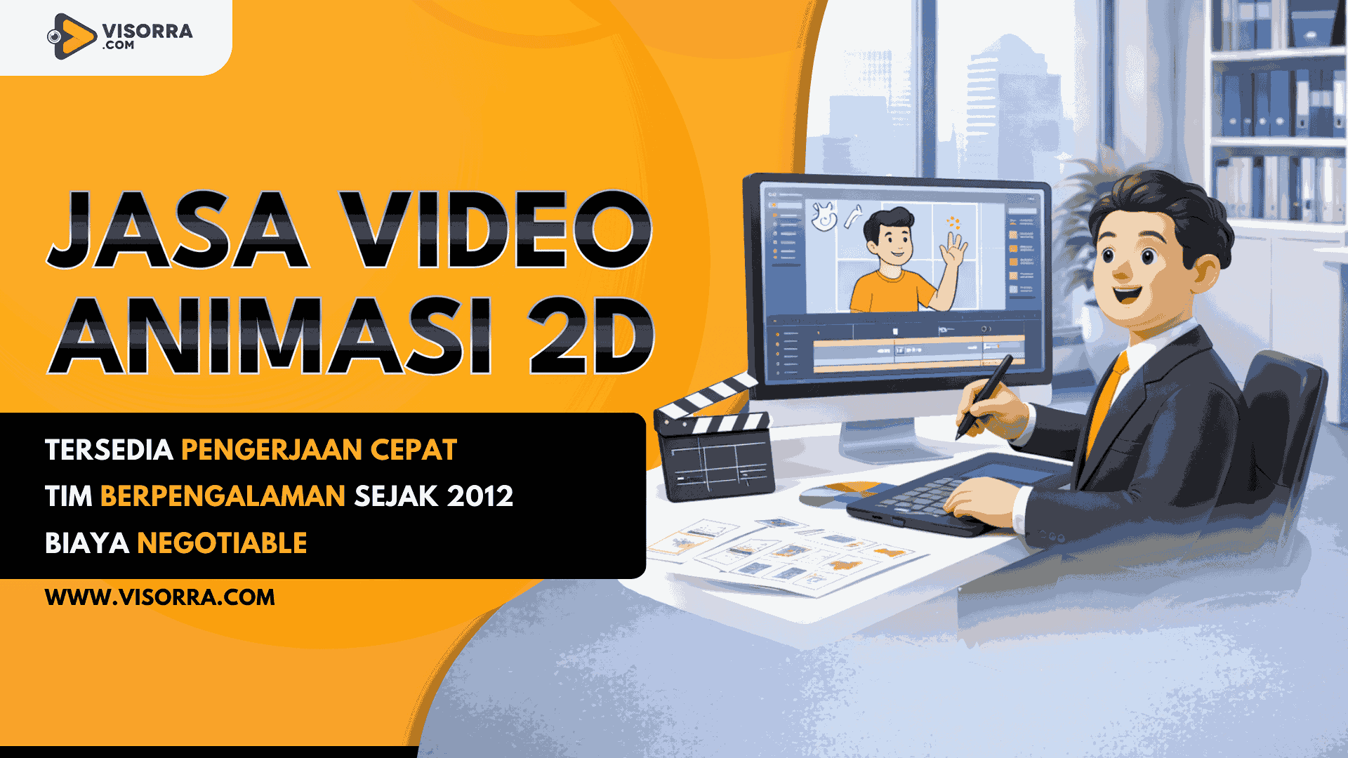 Jasa Video Animasi 2D Visorra.com