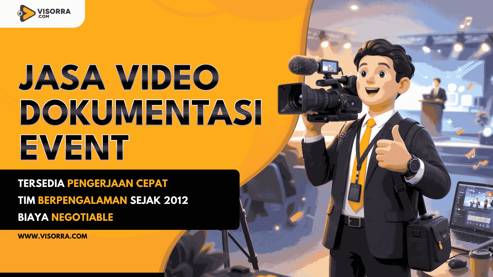 Jasa Video Dokumentasi Event Visorra.com