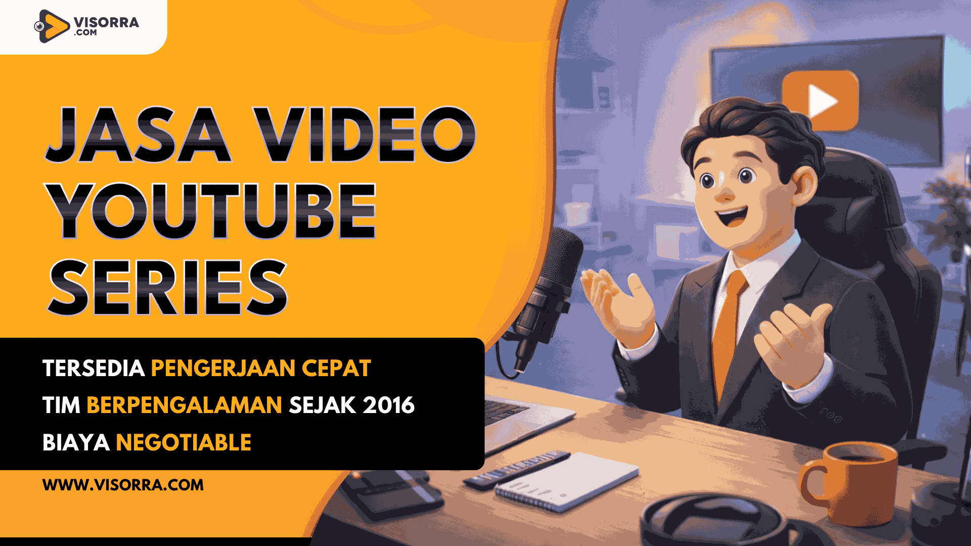 Jasa Video Youtube Series Visorra.com