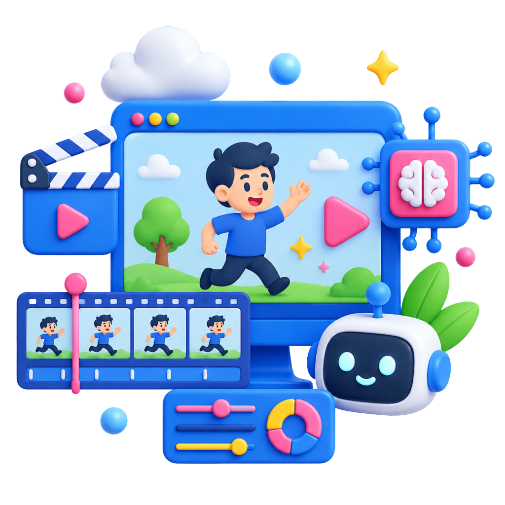 Jasa Pembuatan AI Generated Video Animasi 2D
